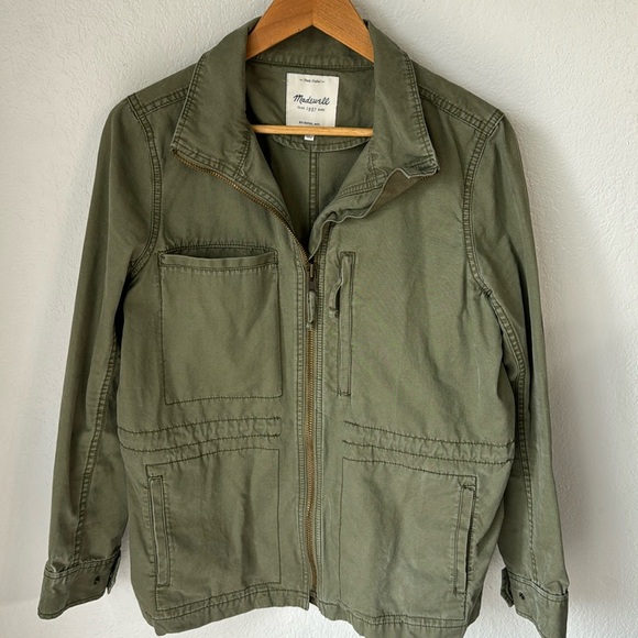 🇺🇸Sale!🇺🇸 Madewell Olive Utility‎ Jacket - Picture 1 of 5